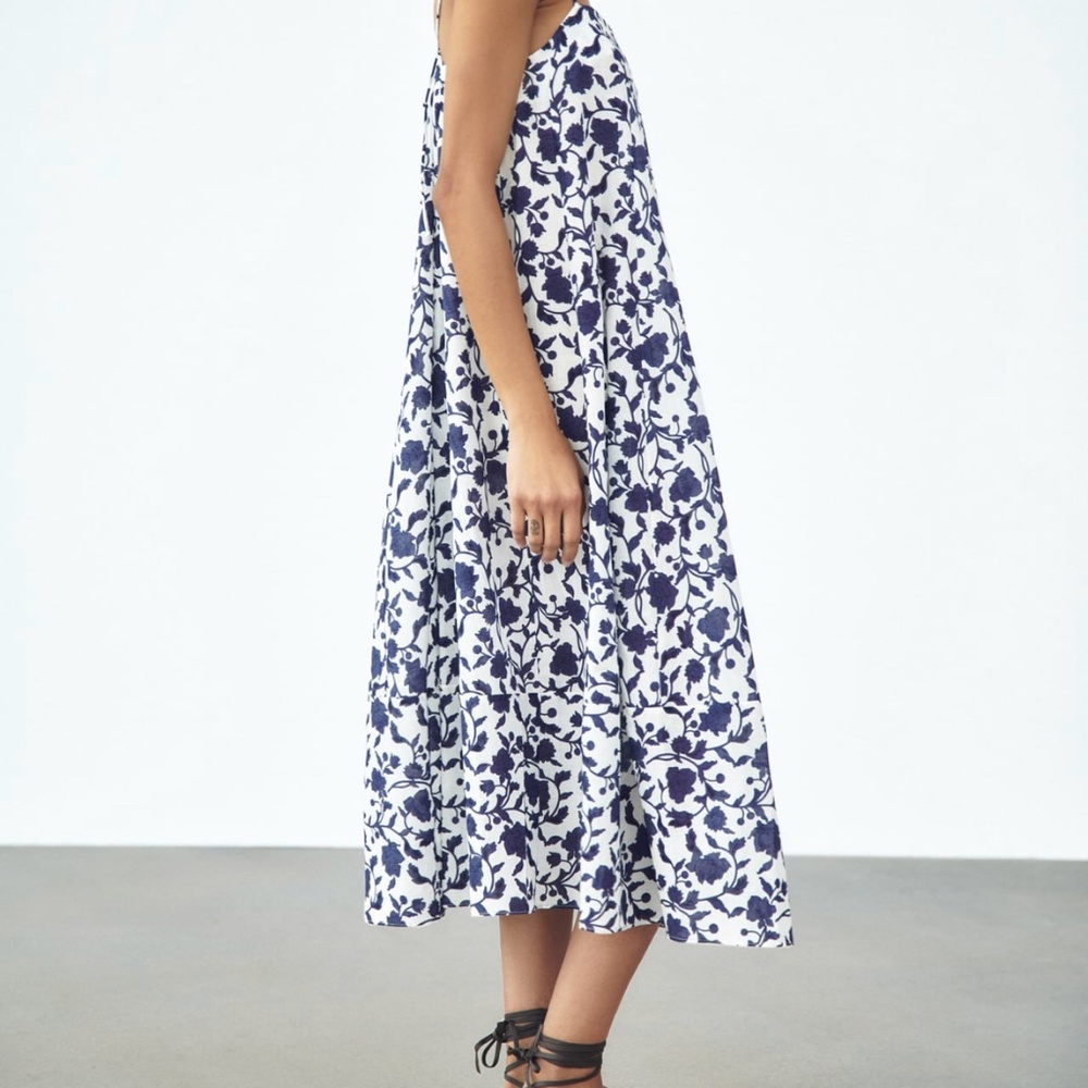 Single 🔥Zara limited edition printed cotton dress you must have - Picture 4 of 8